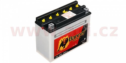 baterie 12V, Y50-N18 l-A, 20Ah, 220A, BANNER Bike Bull 205x90x162